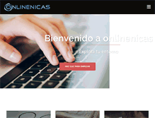 Tablet Screenshot of onlinenicas.com